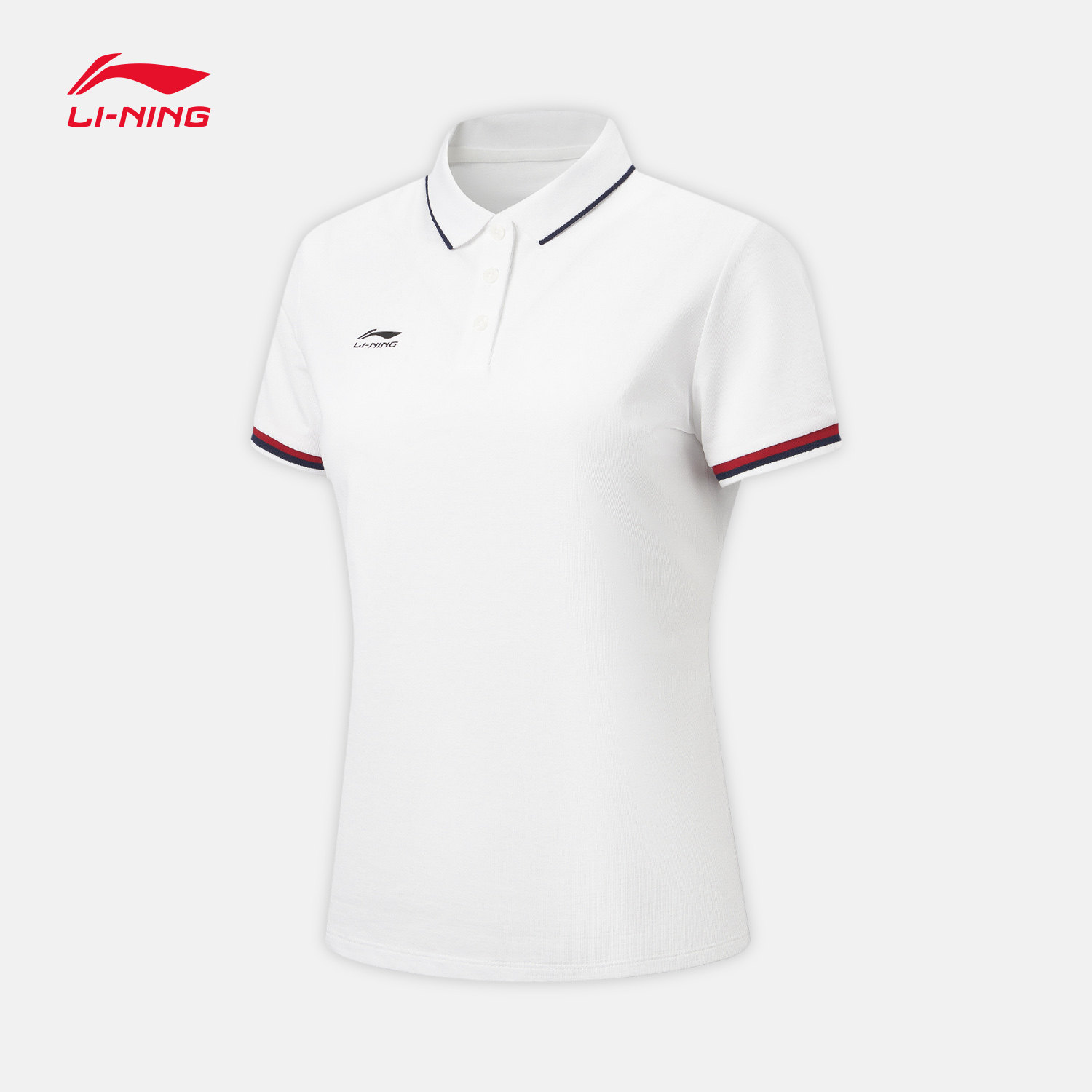 李宁短袖POLO衫女士2026新款健身系列女装上衣运动衣夏季运动服