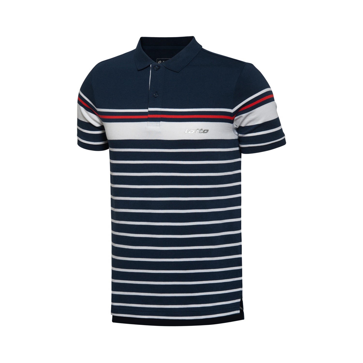 Polo sport homme LOTTO EPLL009 en coton - Ref 551474 Image 2