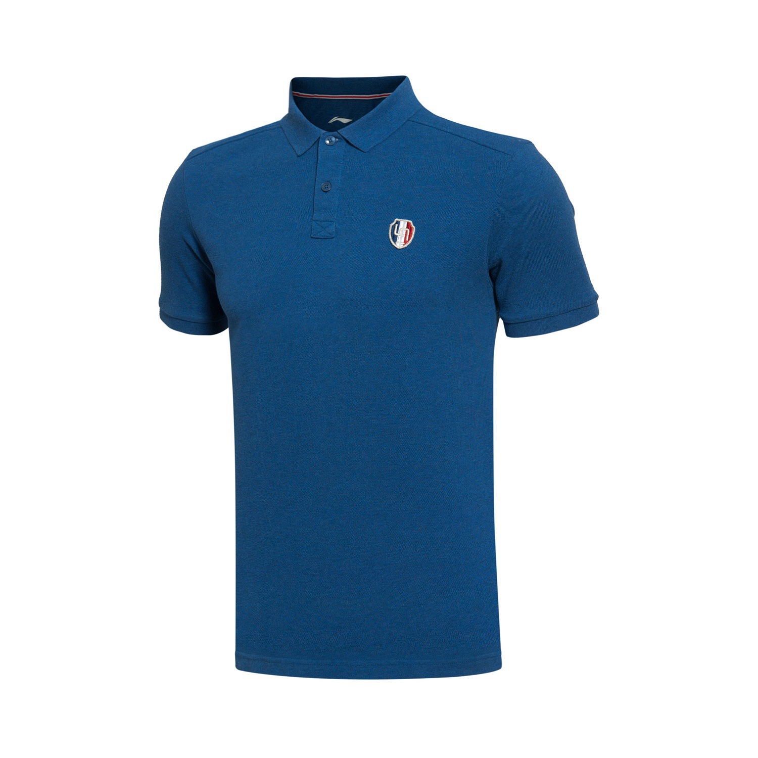 Polo sport homme LINING GPLL013 en coton - Ref 555711 Image 2