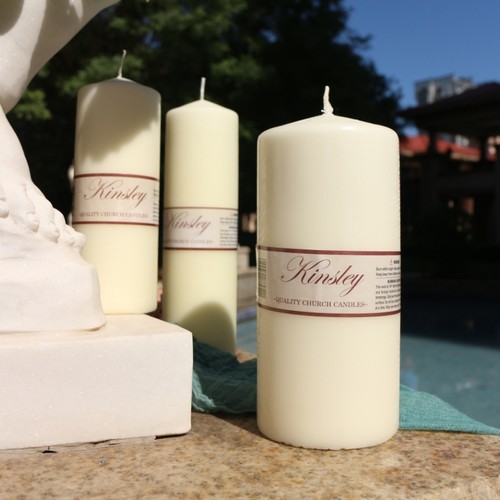 无烟无味大蜡烛欧式经典圆柱照明