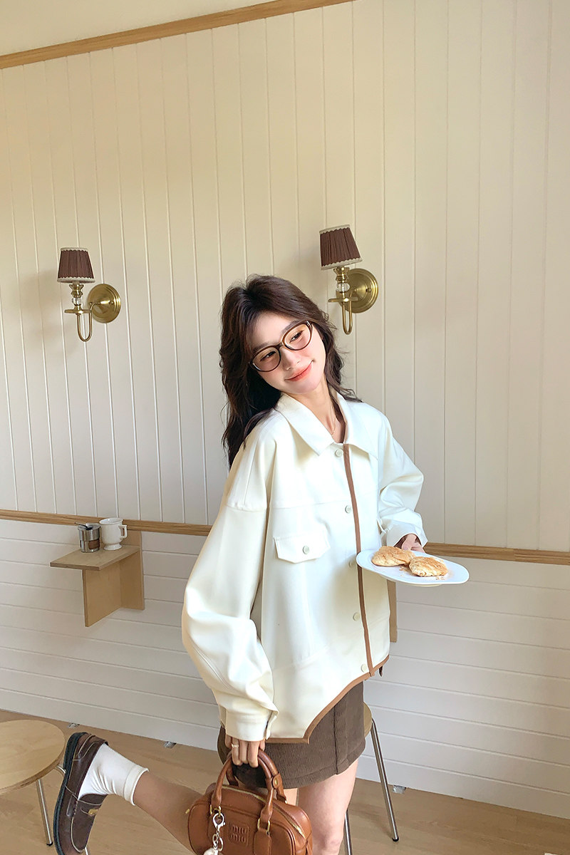 【春装有货】设计感工装夹克外套2D079-8908P145控208,女装短外套,2D079