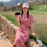 【现货主推】夏粉色字母印花卫衣套装2D079-8069P125控178，商品下架区，浙宝129