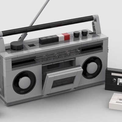 小颗粒积木电子版搭建步骤图纸综合类套装图纸1