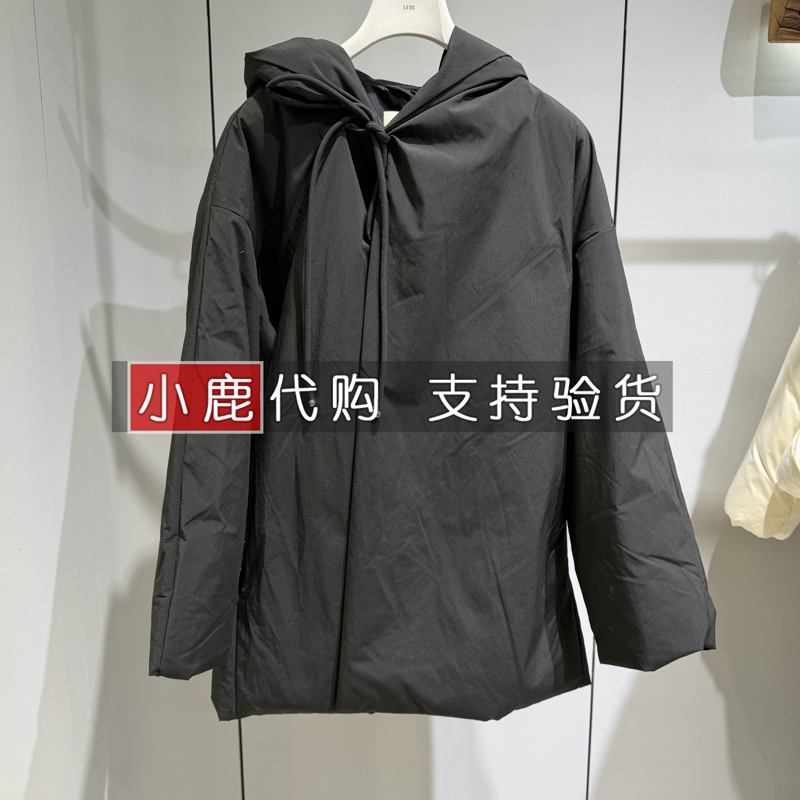 LESS女装专柜正品国内代购秋冬中长款连帽羽绒服外套 2PAC15050