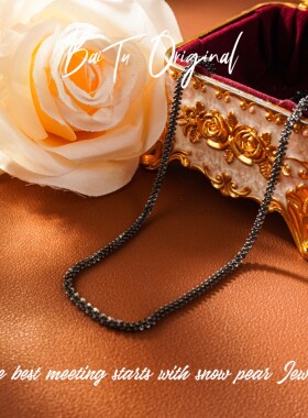 钛钢项链 【柏荼】 钢· 轻奢手工 FLJ00110项链·中长