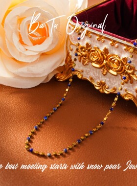 钛钢项链 【柏荼】 钢·轻奢手工 WX0626项链·中长