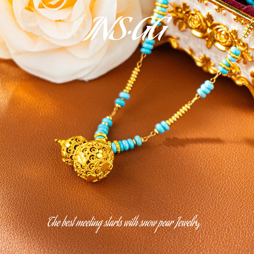 【INS·GG】松 福禄兰风手工轻奢 LX3105 项链·中长