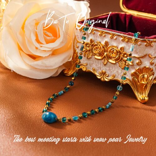 【柏荼】 钛钢· 原创手工 WX0633钛钢项链·中长