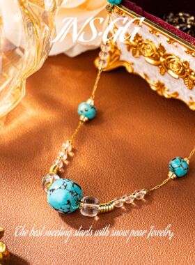 钛钢项链 【INS·GG】松·乌兰白水 手工高定 LX3058 项链·中长