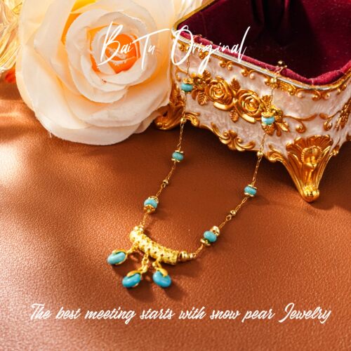 铜合金项链 【柏荼】 铜· 轻奢手工 WX0629项链·中长