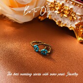 轻奢设计 铜· WJ0600戒指 柏荼