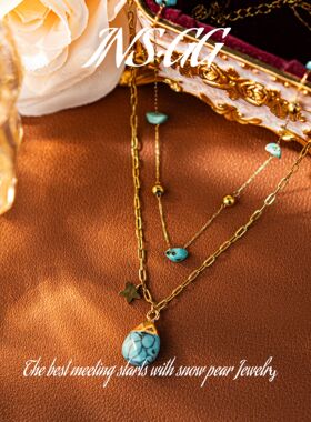 【INS · GG】轻奢气质小众设计百搭项链AX1784