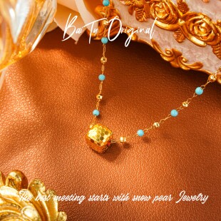 铜合金项链 【柏荼】 铜 轻奢手工 WX0865项链·中长