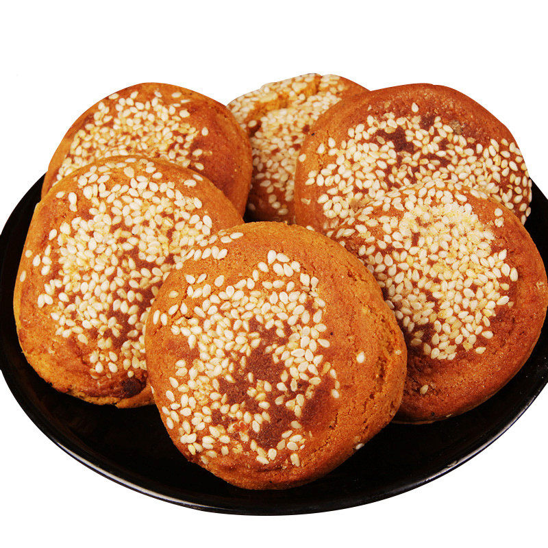 山西特产太谷饼500克小包装小饼独立包装早餐传统点心糕点整箱