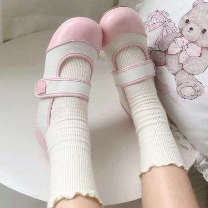 小众原创Lolita鞋玛丽珍女鞋可爱日系圆头平底单鞋lo鞋jk制服单鞋