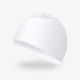 Силиконовая плавательная шляпа-белая (большой)