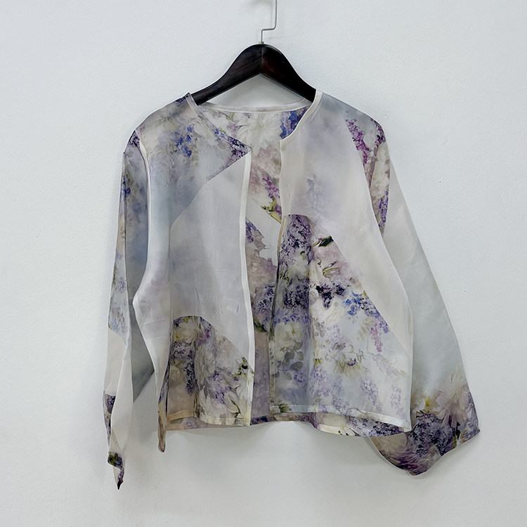 瑕疵处理合辑 真丝印花T恤上衣裤子连衣裙 桑蚕丝小外套24