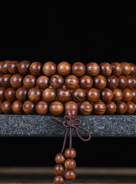 男女花梨木佛珠手串108颗手链