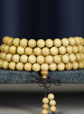 小叶黄杨木手串2.0实木佛珠手链