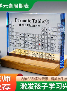 教师节立体元素周期表发光摆件
