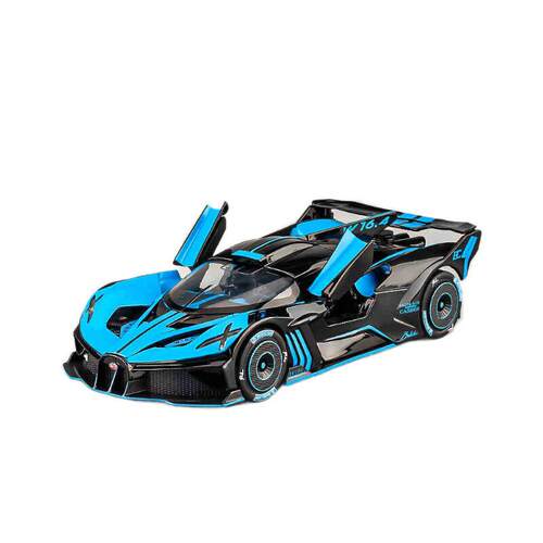 1:24可喷雾布加笛飞火流星合金车模型仿真跑车摆件儿童玩具车