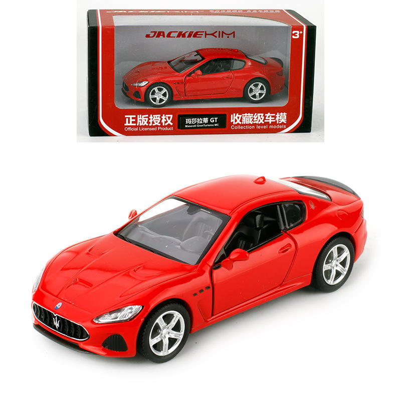 新款 [盒装]马珂垯1:36玛莎跑车模型车门可开儿童玩具