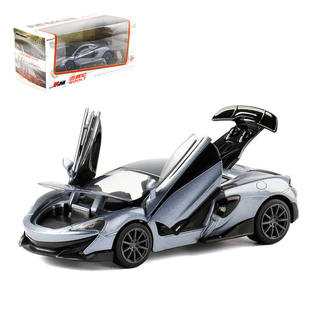 新款 [盒装]1/32 迈凯伦600LT超跑合金4开声光仿真汽车模型