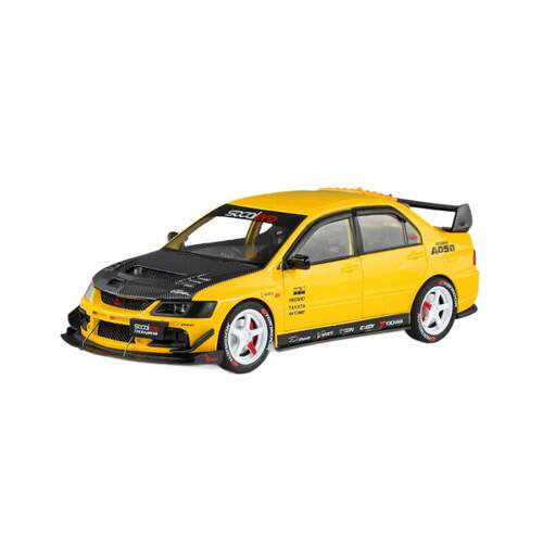 新款 1:24EVO9改装版合金车模型仿真JDM跑车摆件儿童玩具礼物