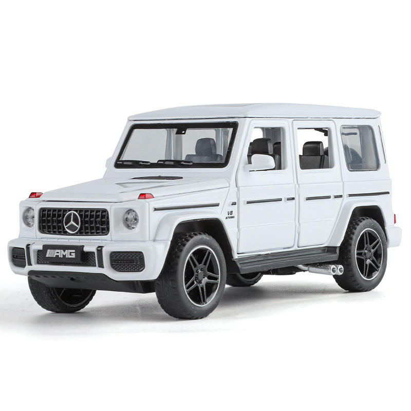 新款1:32大奔G63合金车模越野模型儿童玩具titoktemu供货跨境