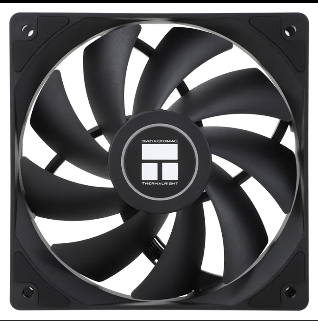 Thermalright(利民) TL-C12C 黑色12cm机箱风扇