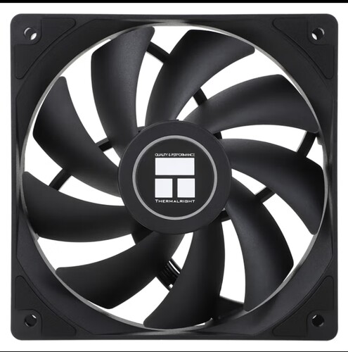 Thermalright(利民) TL-C12C 黑色12cm机箱风扇