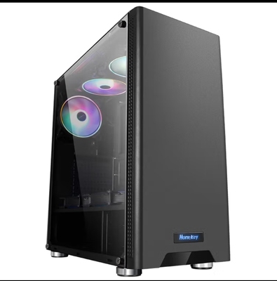 航嘉GS500C黑色机箱（侧透/支持ATX主板/宽体游戏电脑机箱
