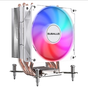 大水牛T48白色4热管CPU散热器(纯铜导热管风冷/支持多平台