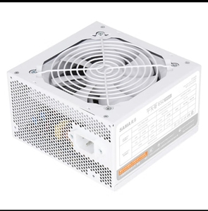 先马（SAMA）平头哥650白色 额定500W 台式电脑主动PFC/单路+12V/