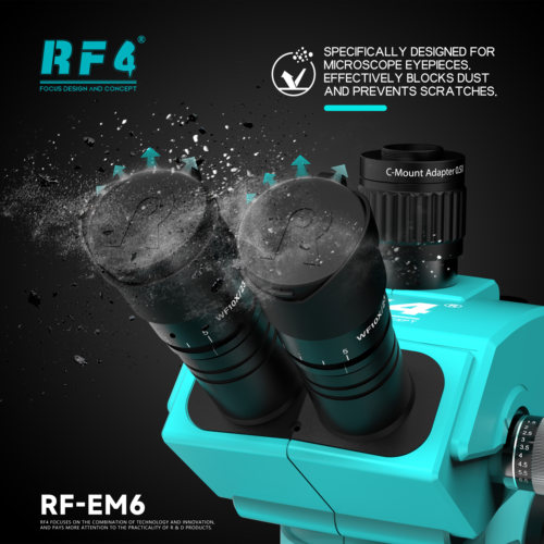 RF4防尘目镜带翻盖防漏光眼罩
