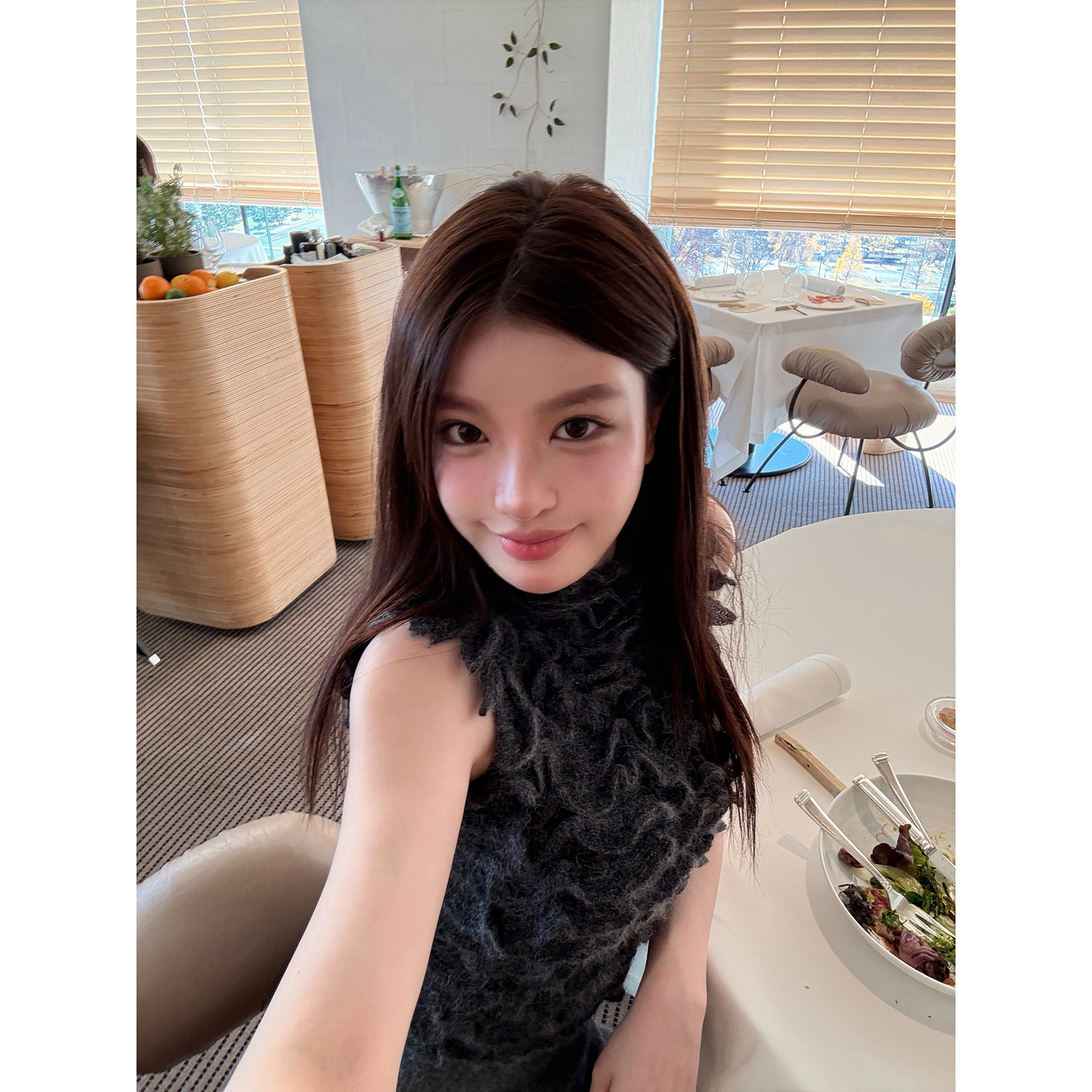 林悠定制 【5w+alaiaa马海毛一套好重工 上衣】