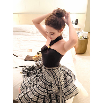 林悠 4k+ef挂脖可高领可低领