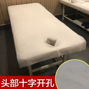 Tấm dùng một lần thẩm mỹ viện không thấm nước và dầu pad đơn lỗ massage đơn dày không dệt đơn massage dài 200 - Khăn trải giường