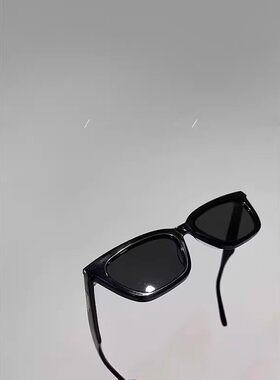 AnnieAou夏日黑框遮阳墨镜