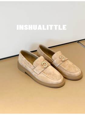 Annie Nie11.1/ 质感天花板！25s新款金属扣乐福鞋 女士2cm