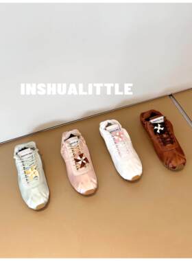 1.11/可盐可甜~ 四色入 26s新款系带缎面芭蕾舞鞋单鞋 女士