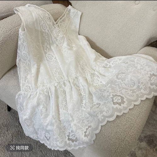 ZUOXIAOQI蕾丝背心衫（衣长75-77/胸围96-109）