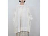 海集刺绣宽松中长款 上衣CY466 日系休闲中袖 衬衫 女夏季