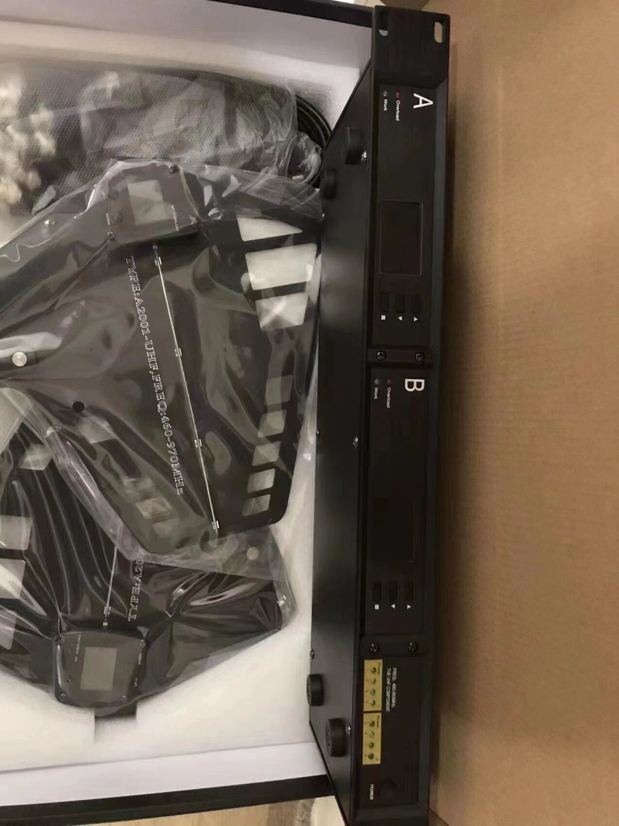 舞台演出扩声器，话筒老破AMS天放，天线放大器舒尔天放森海天放