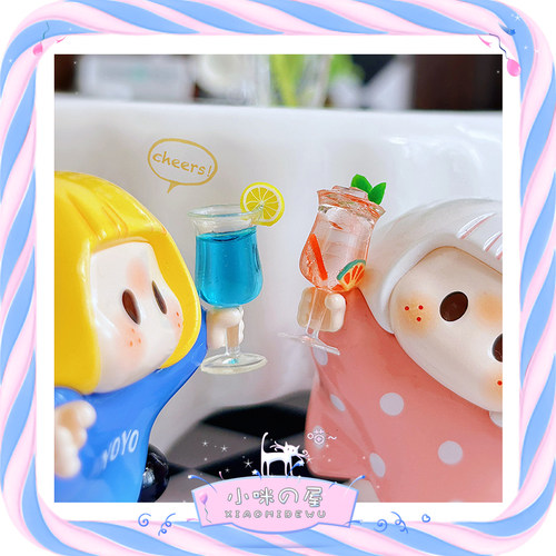 娃娃屋OB11微缩鸡尾酒