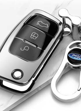 适用于福特福克斯钥匙包老款14/13/12/11/10/09/07锁匙扣遥控外套