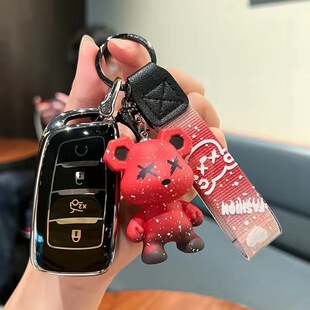 适用于17/18/19/21款长安CS95钥匙包CS85车钥匙套CS35PLUS钥匙扣1