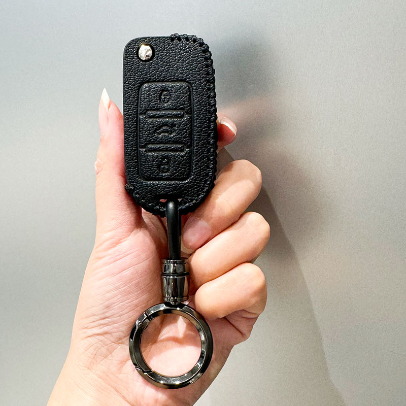 适用盛昊GL8电动车钥匙包套琳琅SU8龙启D20/D17福盛隆遥控钥匙扣2