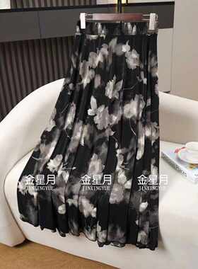 中老年妈妈装夏装长裙