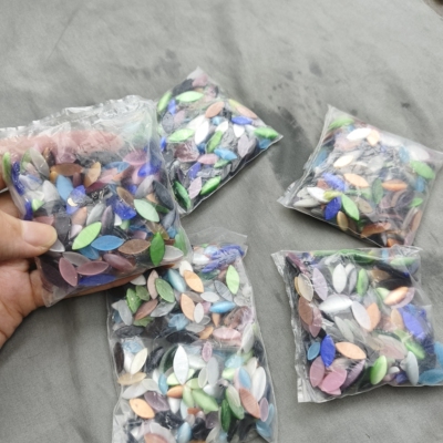 157 马眼形猫眼片一斤5小包